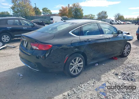 2015 Chrysler 200 Limited из США, поврежденный, VIN 1C3CCCABXFN607237